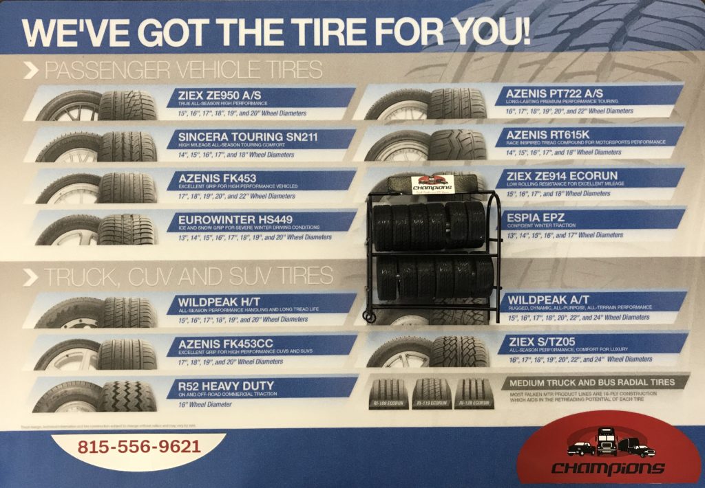 we've got the tire for you
