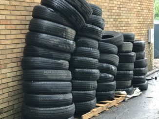 Tires shop change tire